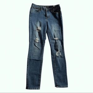 Bluenotes Ripped Denim Skinny Jeans